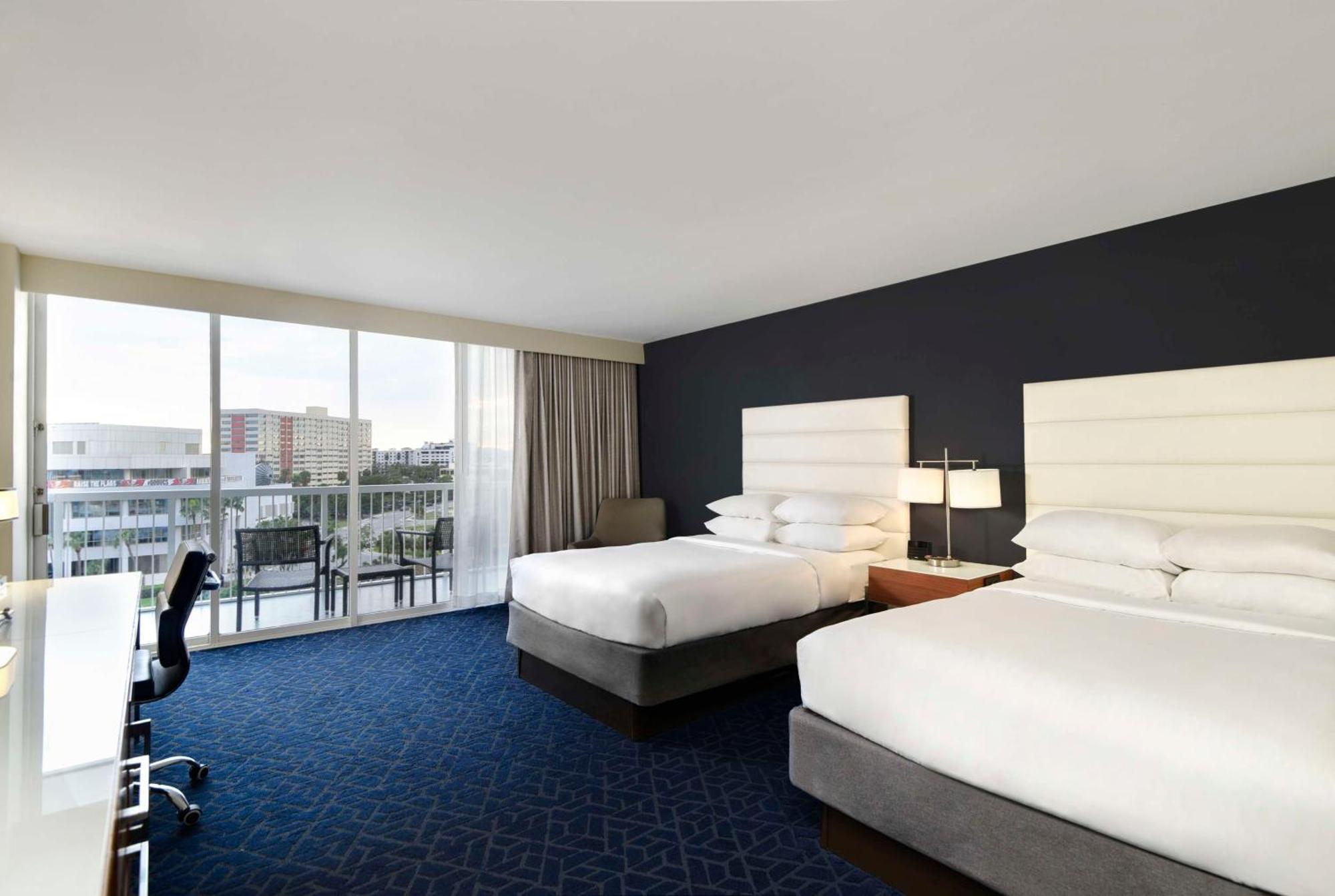 Double Room Two Double Beds River View Balcony